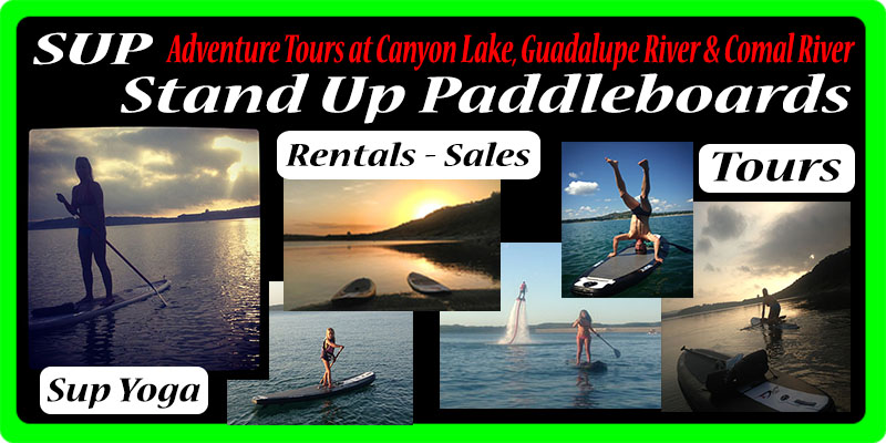 Sup Boards and rentals canyon lake tx adventure tours